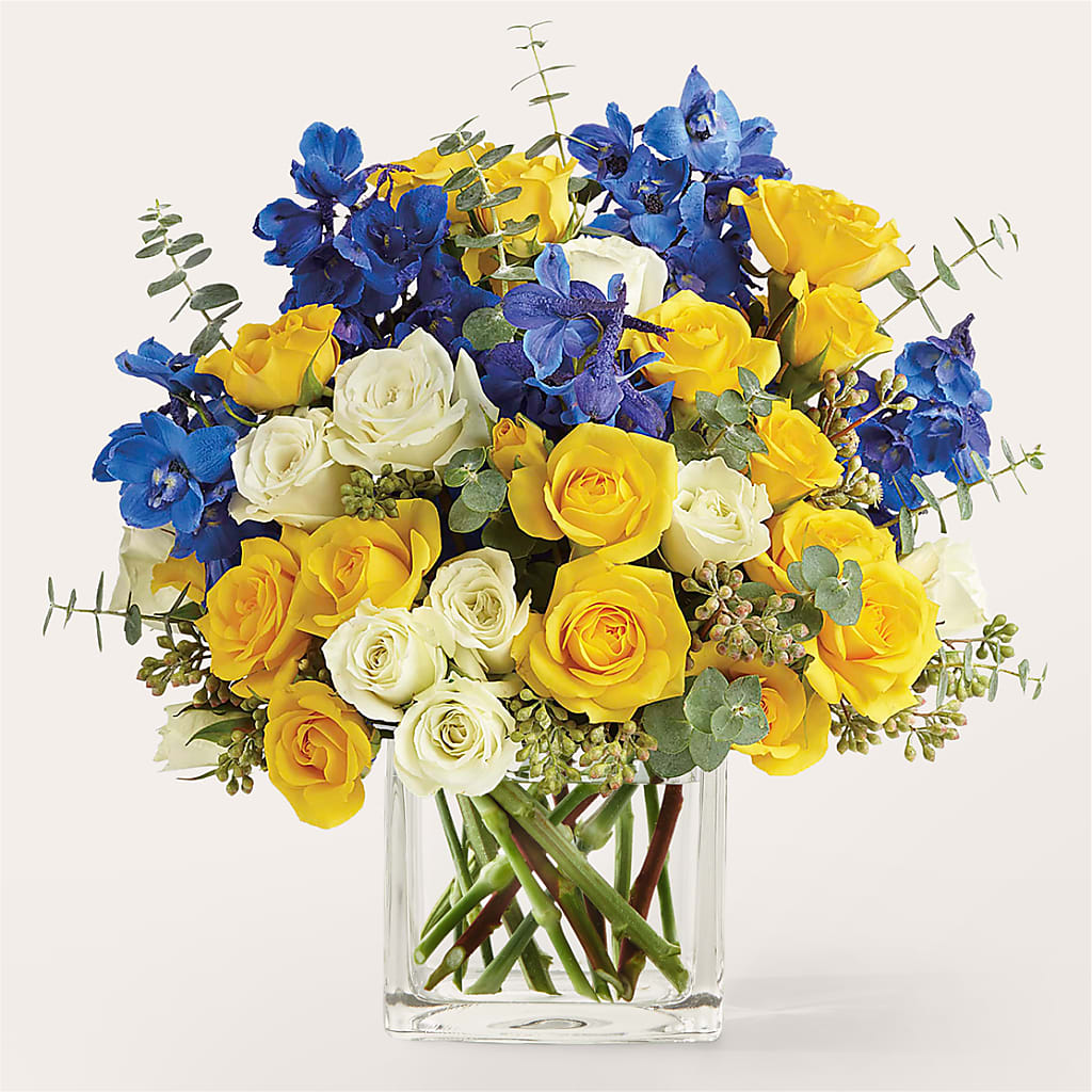 Sparkling Citrine Bouquet – CASEY'S FLORIST, Princeton NC