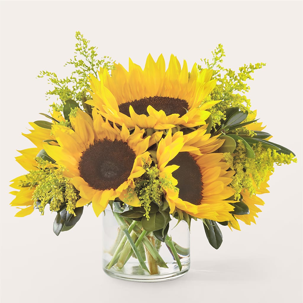 Beaming Sunflower Bouquet – CASEY'S FLORIST, Princeton NC
