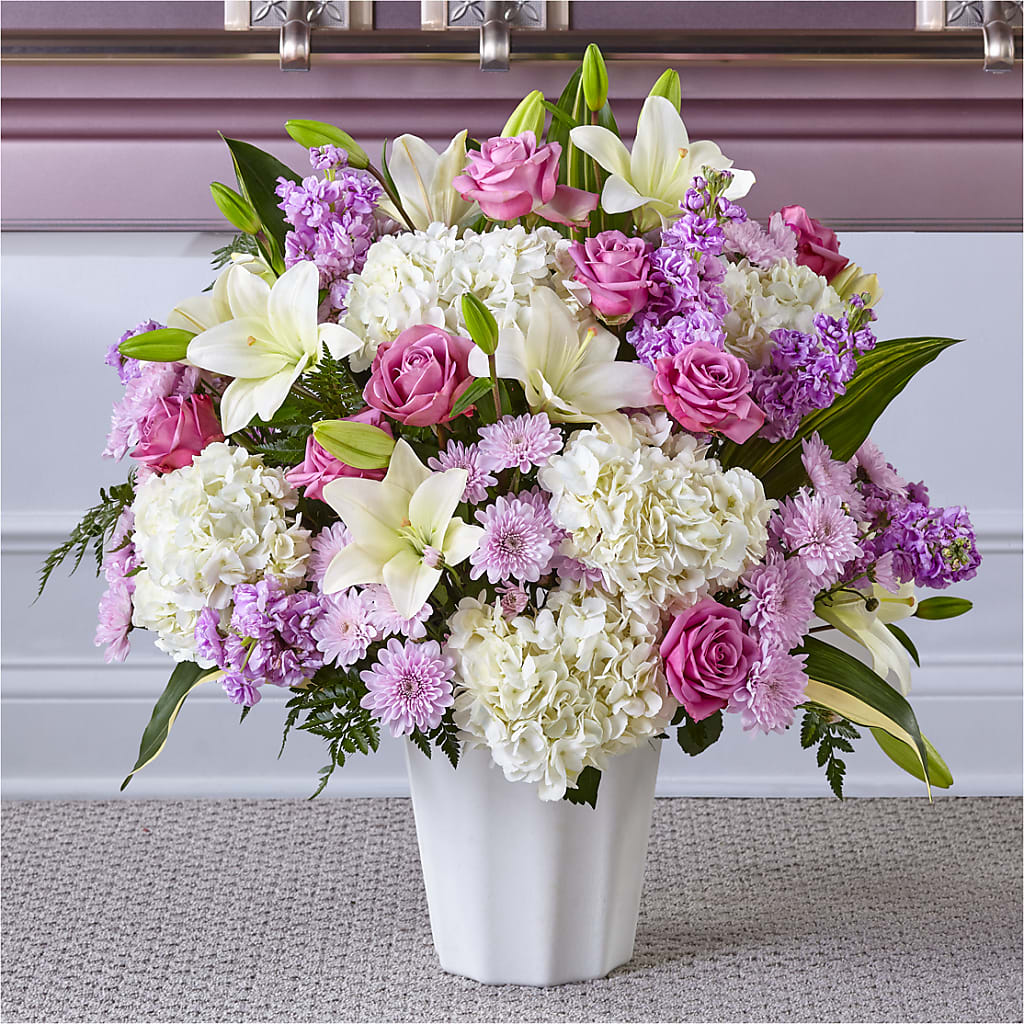 Heaven Sent Floor Basket – CASEY'S FLORIST, Princeton NC