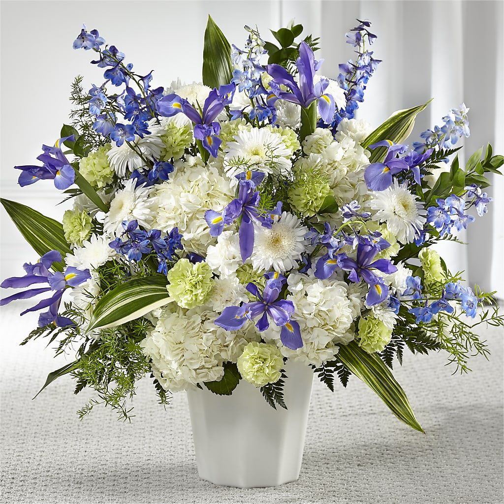 Soft Serenity Floor Basket – CASEY'S FLORIST, Princeton NC